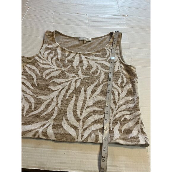 VTG-women’s St. John Sport By Marie Gray Sleeveless Knit Tank Top S Made In USA - Picture 7 of 7